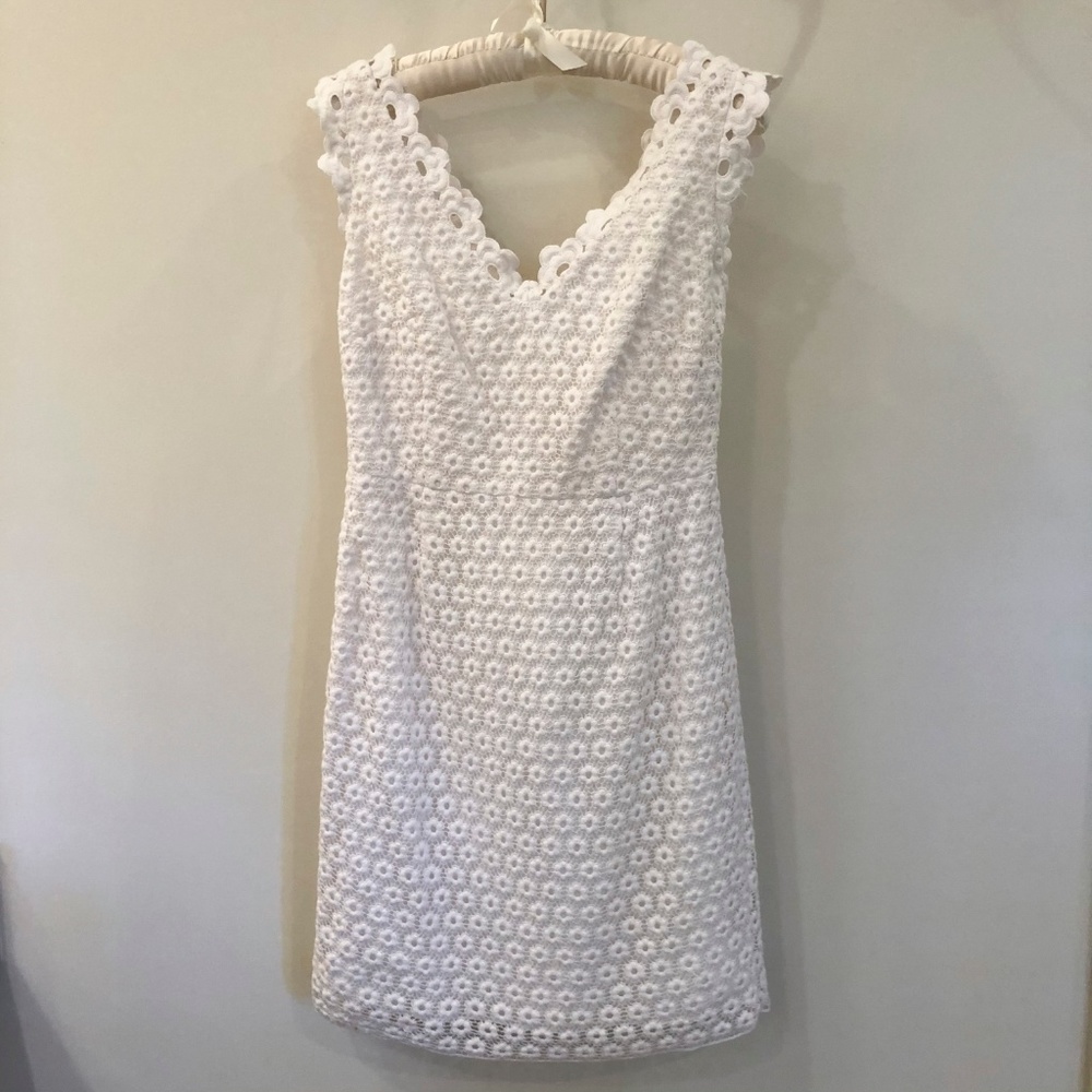 Lilly Pulitzer white dress, size 0 - Picture 4 of 6